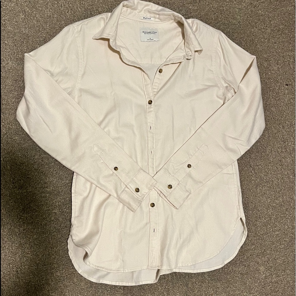 Abercrombie & Fitch Boyfriend Flannel small